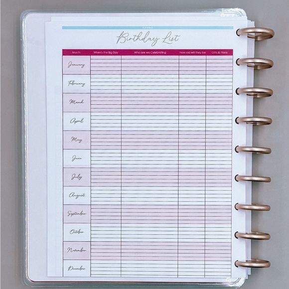 Stylish Brown and White Home Office Planner - Picture 7 of 12